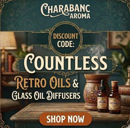 Charabanc Aroma Is the Best Retro Oils & Oil Diffuser